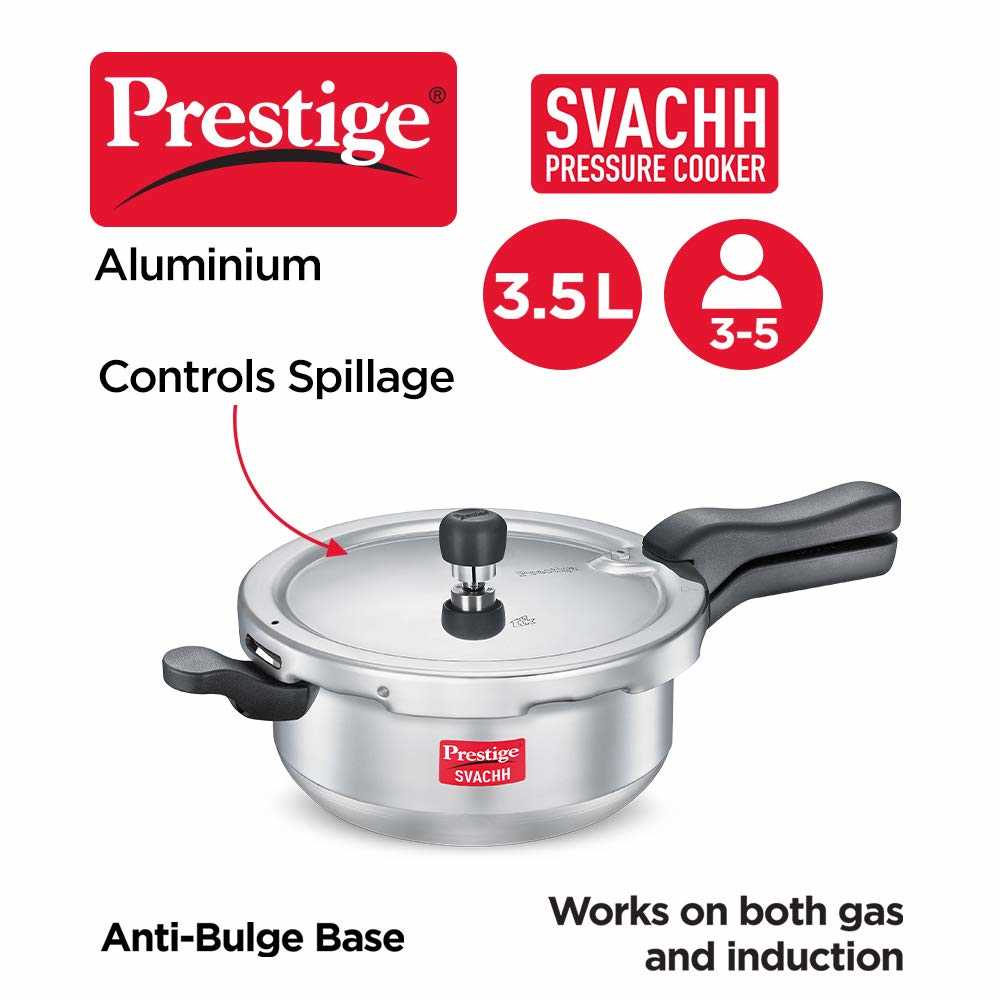 Prestige Svachh Aluminium Junior Pan 3.5 Ltr