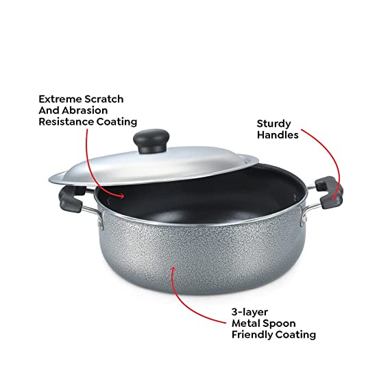 Prestige Omega Select Plus Sauce Pan With Lid