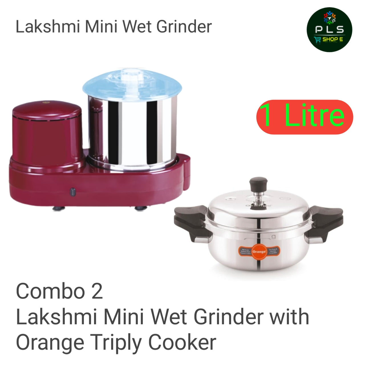 Lakshmi Mini Wet Grinder Combo Pack