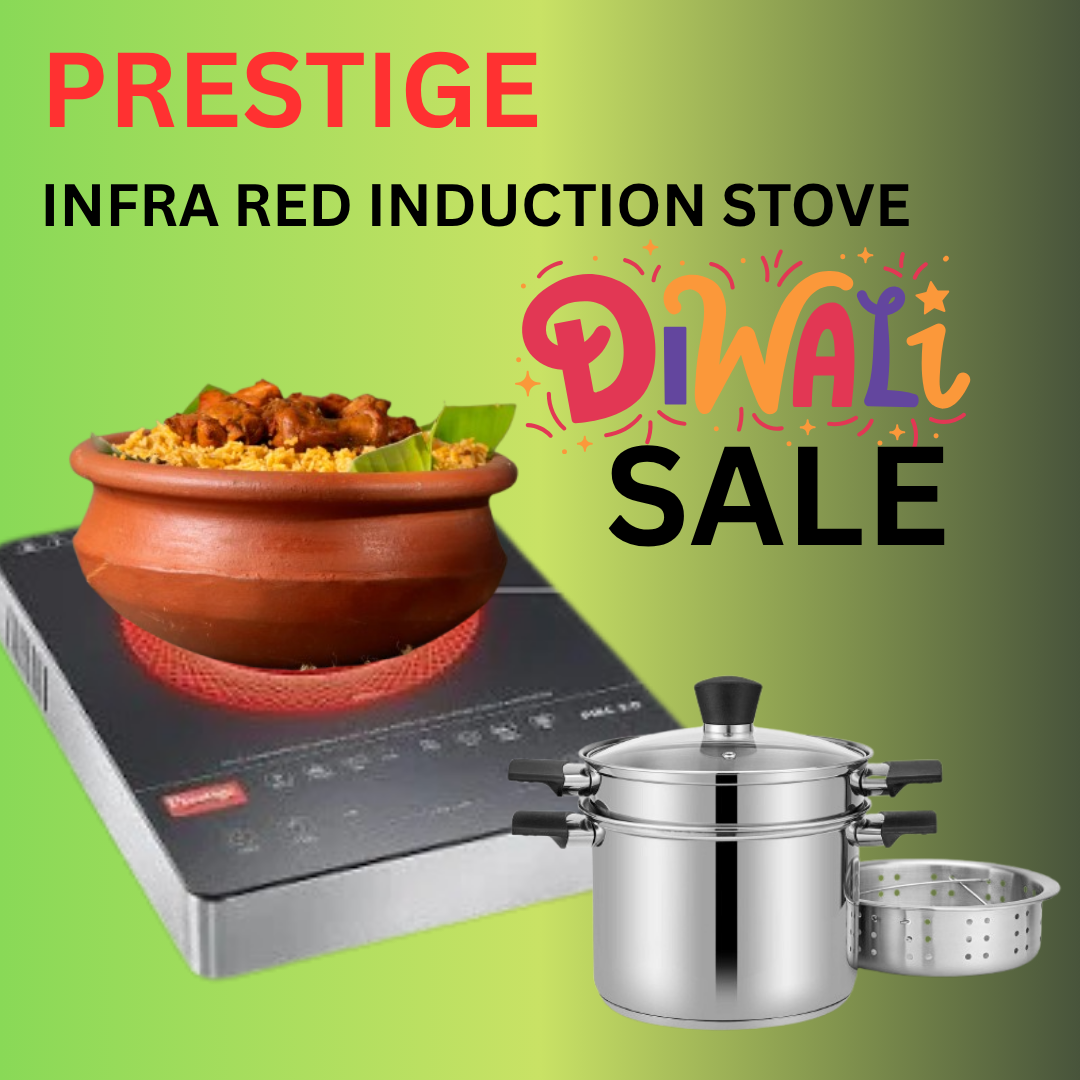 Buy Prestige Infrared Stove Online – Fast, Flameless Energy Efficient Cooking Diwali Offer