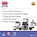 Prestige Endura 1000 Watts Mixer Grinder, 6 Jars features a powerful motor and stainless-steel finish for durability.