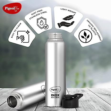 Pigeon Stainless Steel Inox Hydra Water Bottle 900ml