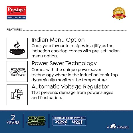 Prestige Double Induction Stove