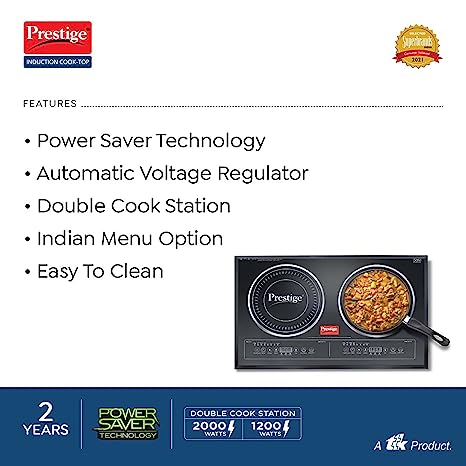 Prestige Double Induction Stove