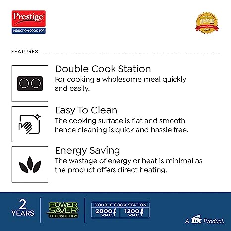 Prestige Double Induction Stove