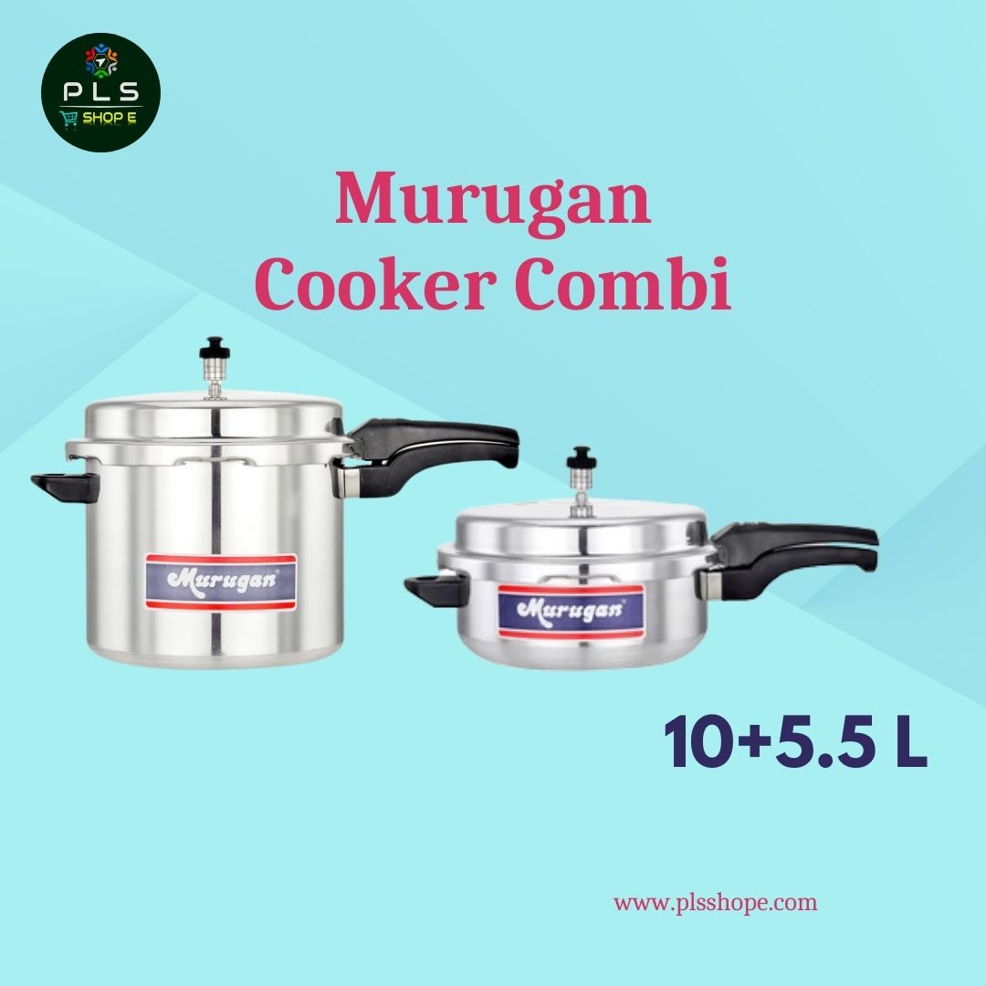 Murugan Aluminum Cooker Combi Pack