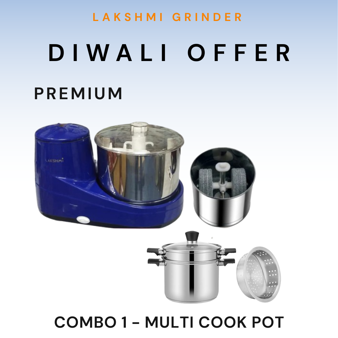 Lakshmi Wet Grinder Premium With Masala Drum Diwali Combo Offer 2025