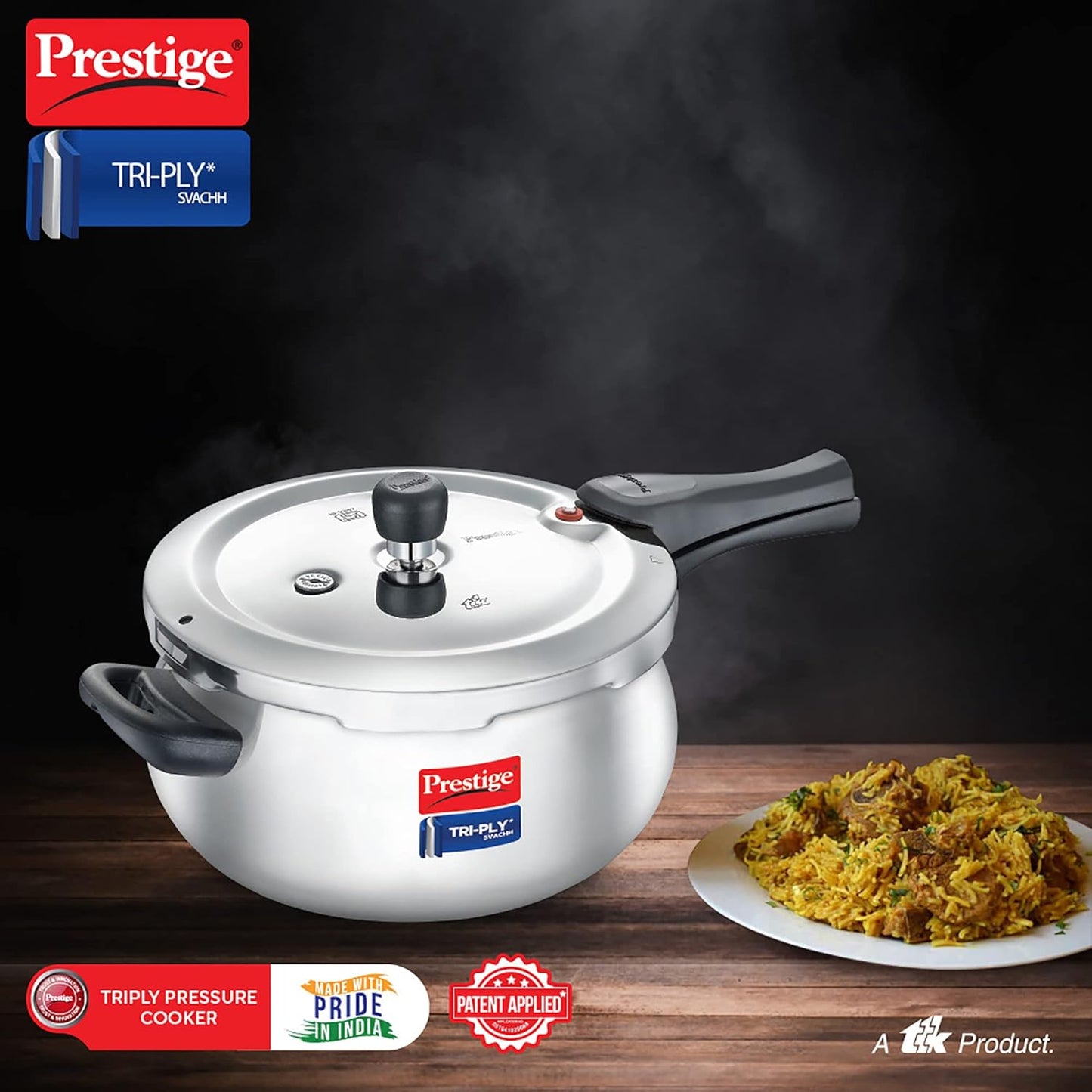 Prestige Svachh Triply Handi Cooker 3 L