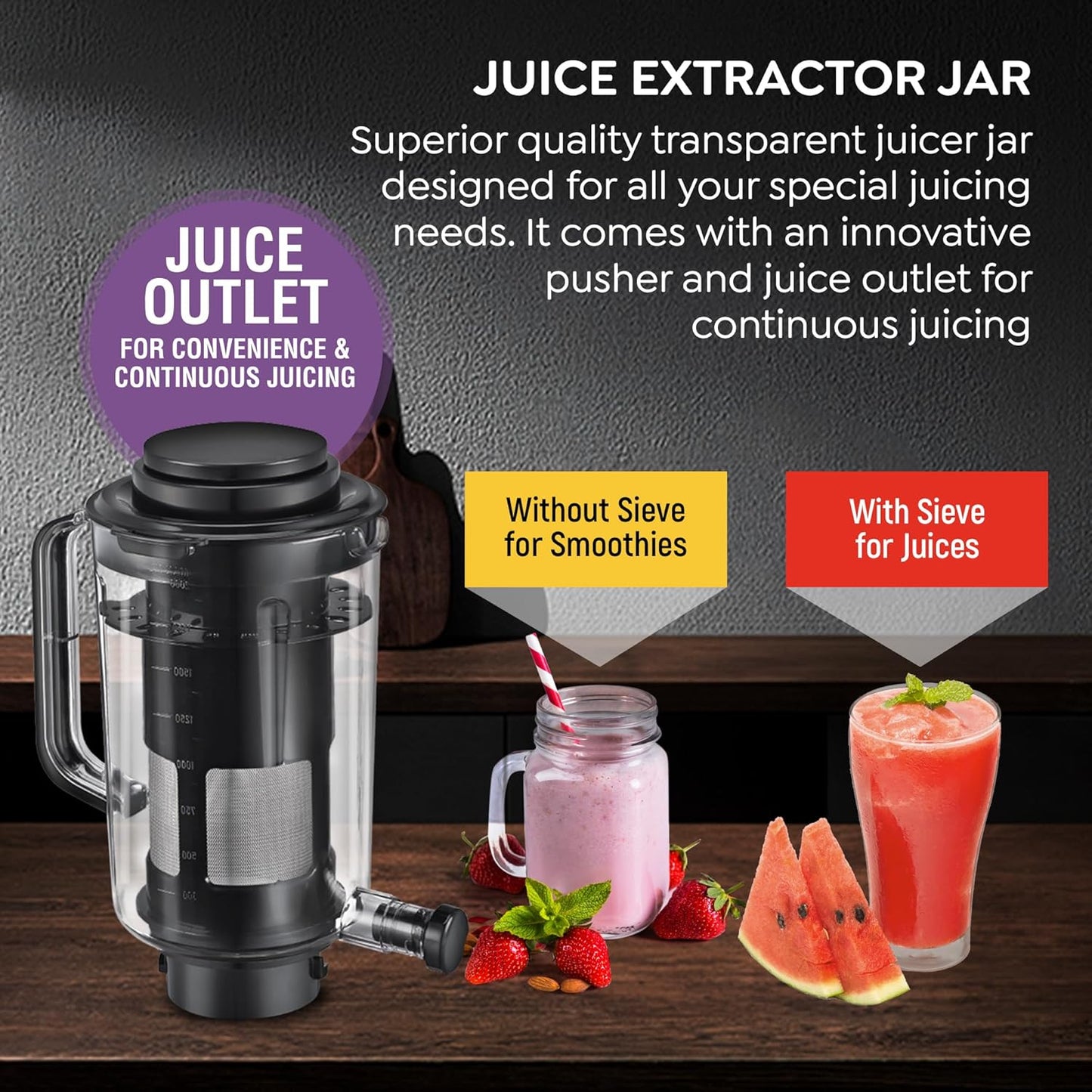 Prestige Prism 750W Mixer Grinder| 4 Jar Powerful Kitchen Appliance