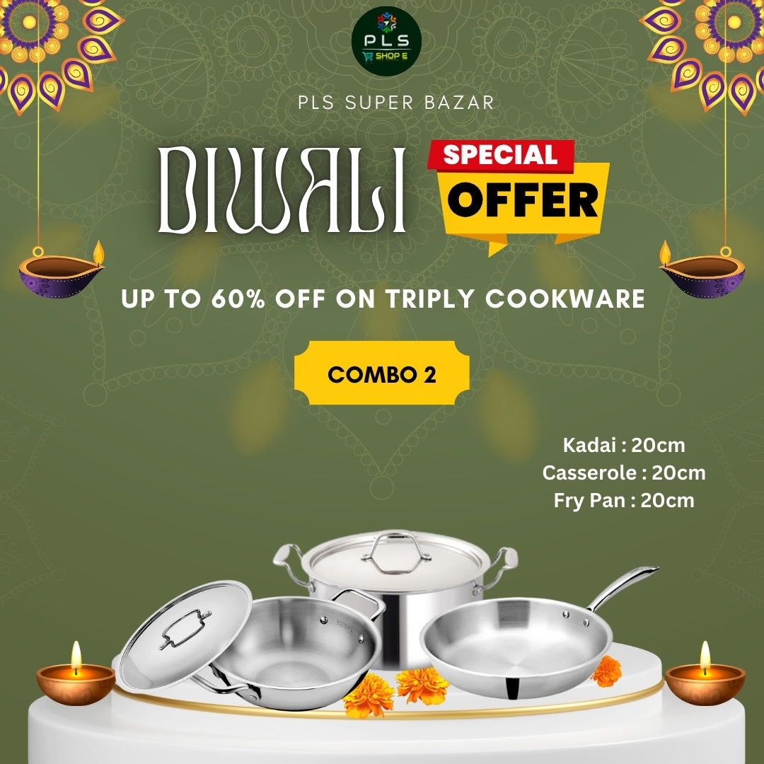 PLS Triply Cookware Diwali Combo Offer