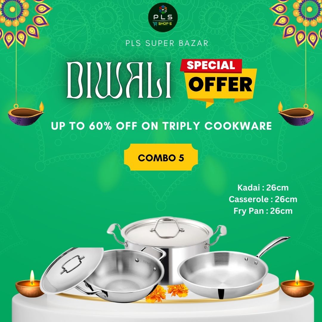 PLS Triply Cookware Diwali Combo Offer