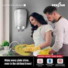 Kenstar Maximus Instant Water Heater Available in 3 L offers fast heating and safety features for daily needs.