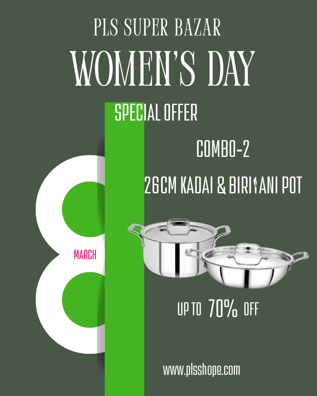 Triply Cookware Womens Day Offer