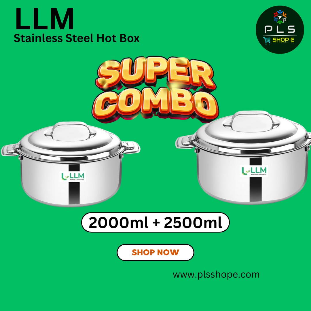 Buy LLM Hot Box Stainless Steel Casserole I Heat Retention, Leak Proof | Lowest Price Online