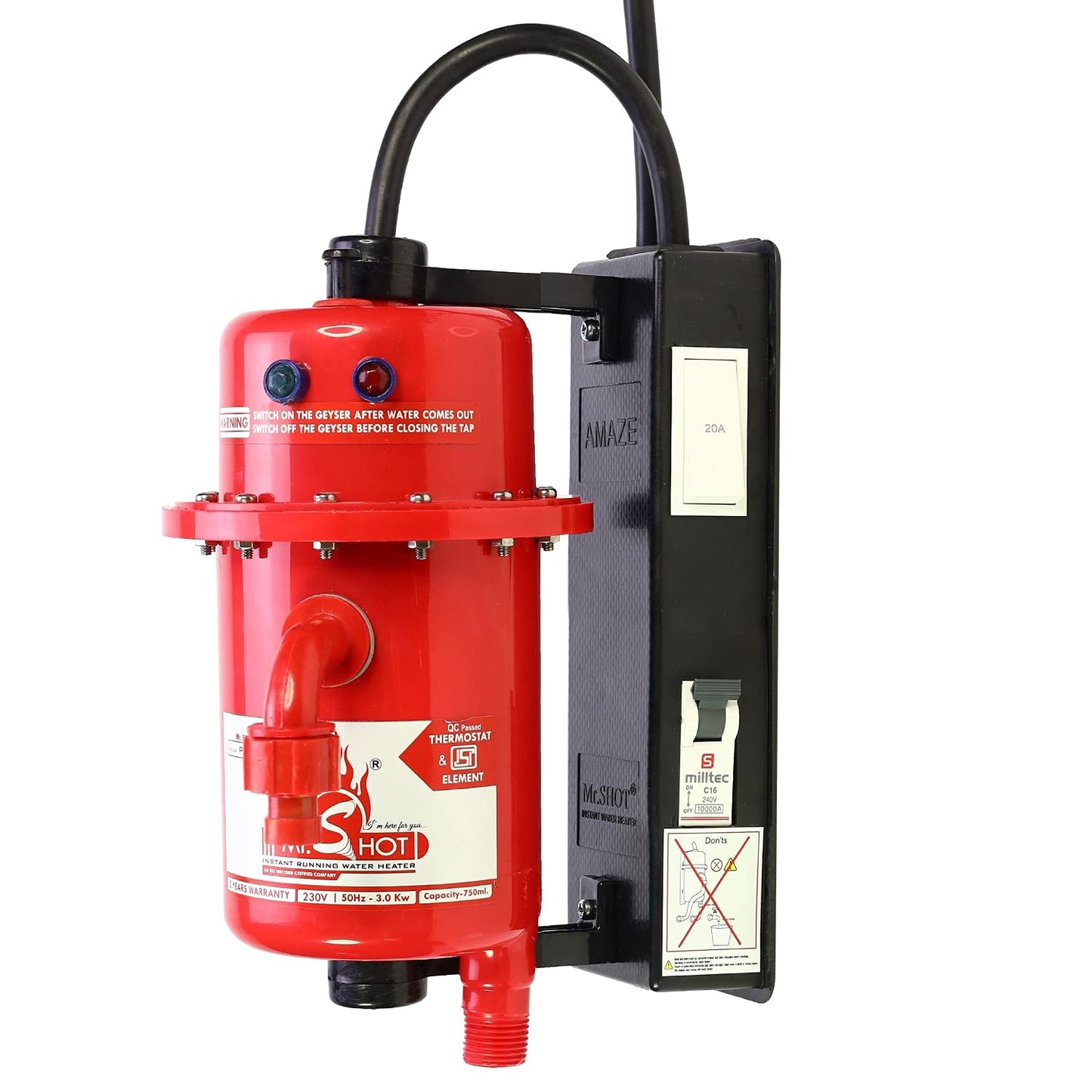 Mr.Shot Instant Water Heater- Amaze