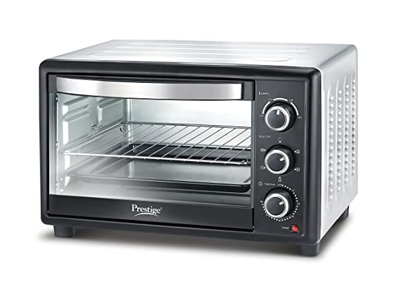 Prestige POTG 40 Litre Oven Toaster Griller with Convection Function | Black