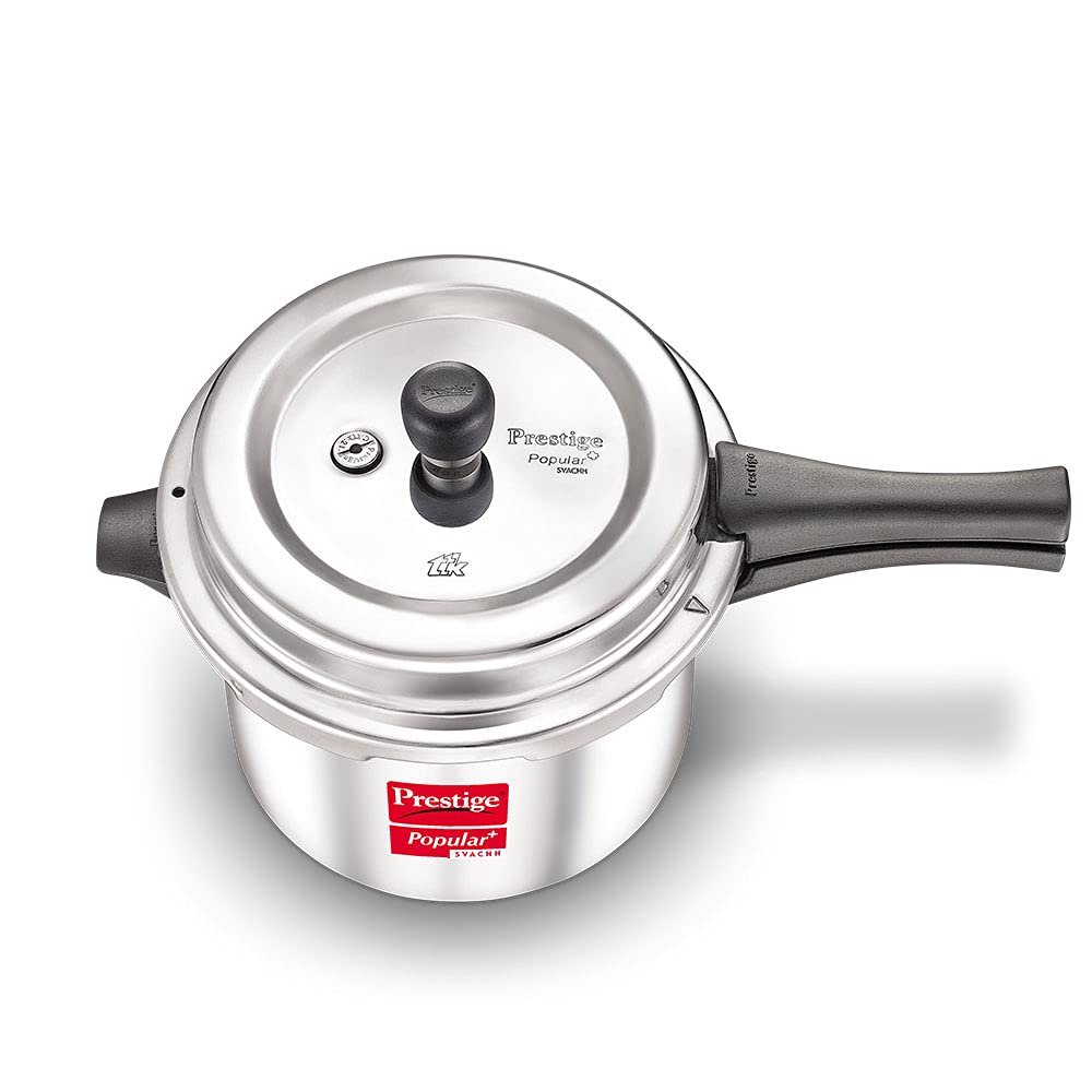 Prestige Popular Svachh Aluminium Pressure Cooker 1.5 Ltr