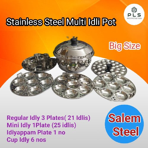 PLS 5 In 1 Multi Idly Panai Big 21 Idlis