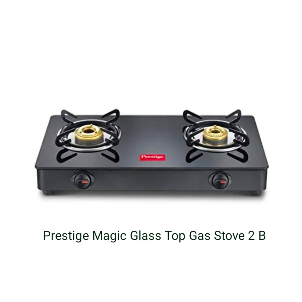 Prestige Magic Glass Top Gas Stove 2B – PLS SUPER BAZAR