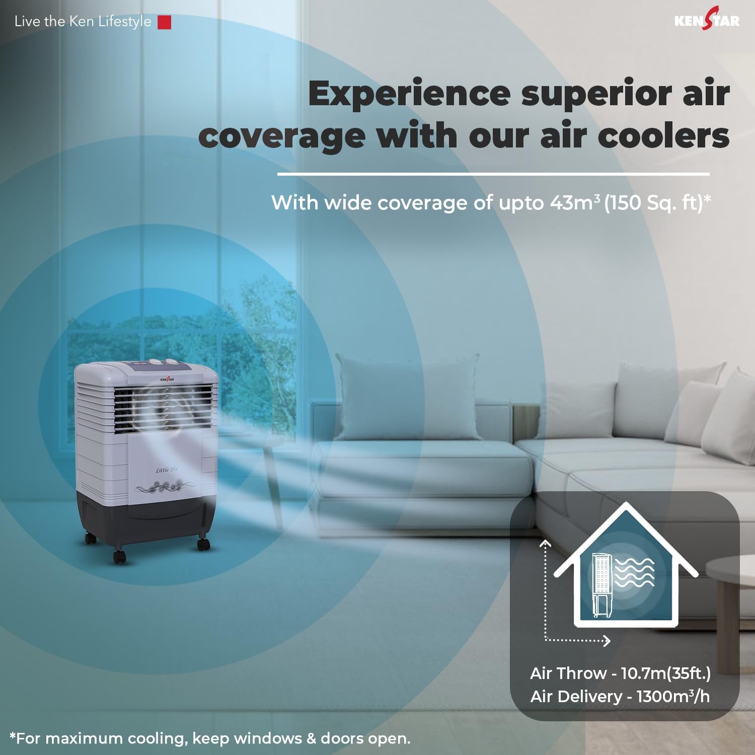 Air Conditioner Kenstar Cooler Shop Near Me Kenstar Cl-Kcimlf 2W