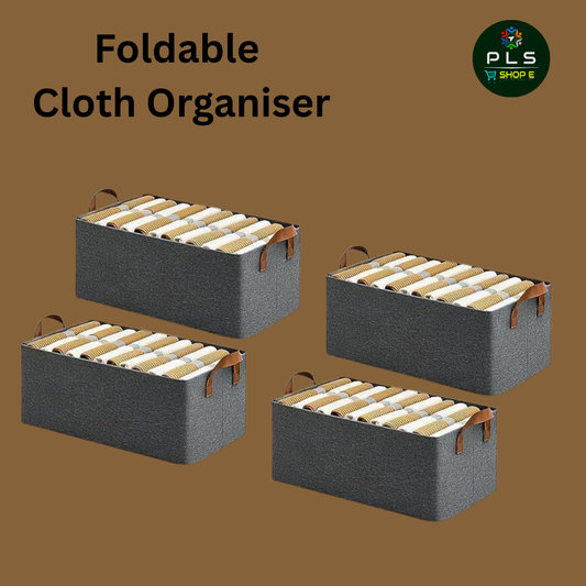 Cloth Organizer Storage Box  | Wardrobe Clothes Organizer | Space Saving Fabric Storage Box