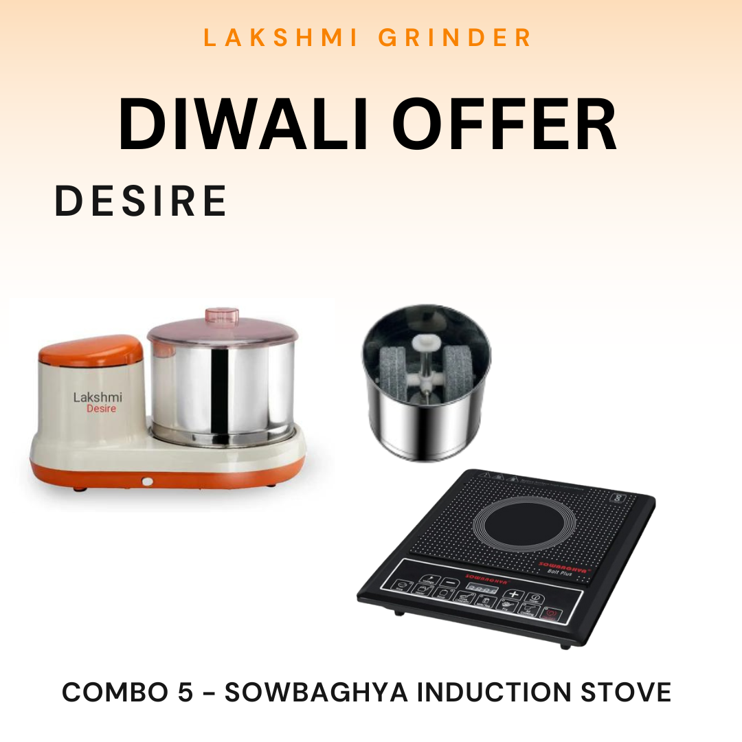 Lakshmi Wet Grinder Desire  With Masala Drum Diwali  Combo Offer 2025