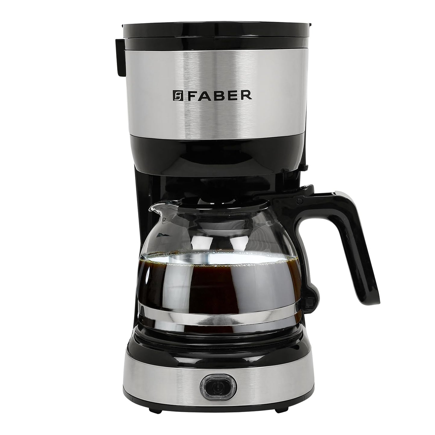 Faber Drip Coffee Maker FCM 0.6L | 800W | 4 Cups | Warming Plate | Removable Filter