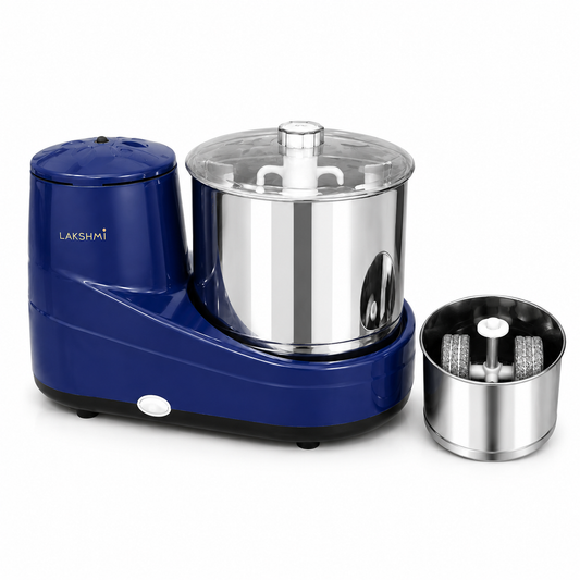 Lakshmi Premium Table Top Wet Grinder 2L with Masala Drum