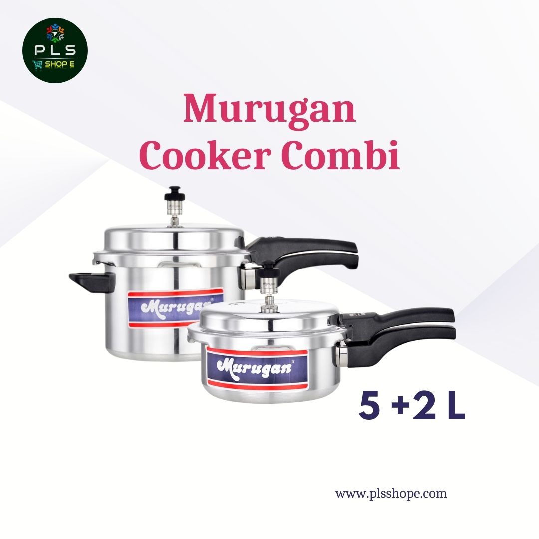 Murugan Aluminum Cooker Combi Pack