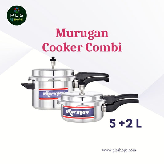 Murugan Aluminum Cooker Combi Pack