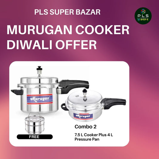 Murugan Aluminium Cooker Diwali Combo