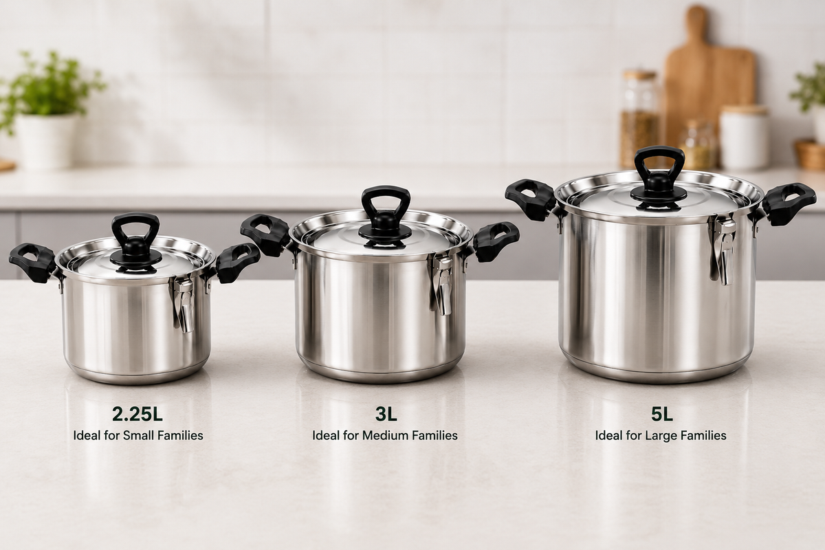 Stainless steel rice strainer vessel for gas stove and induction