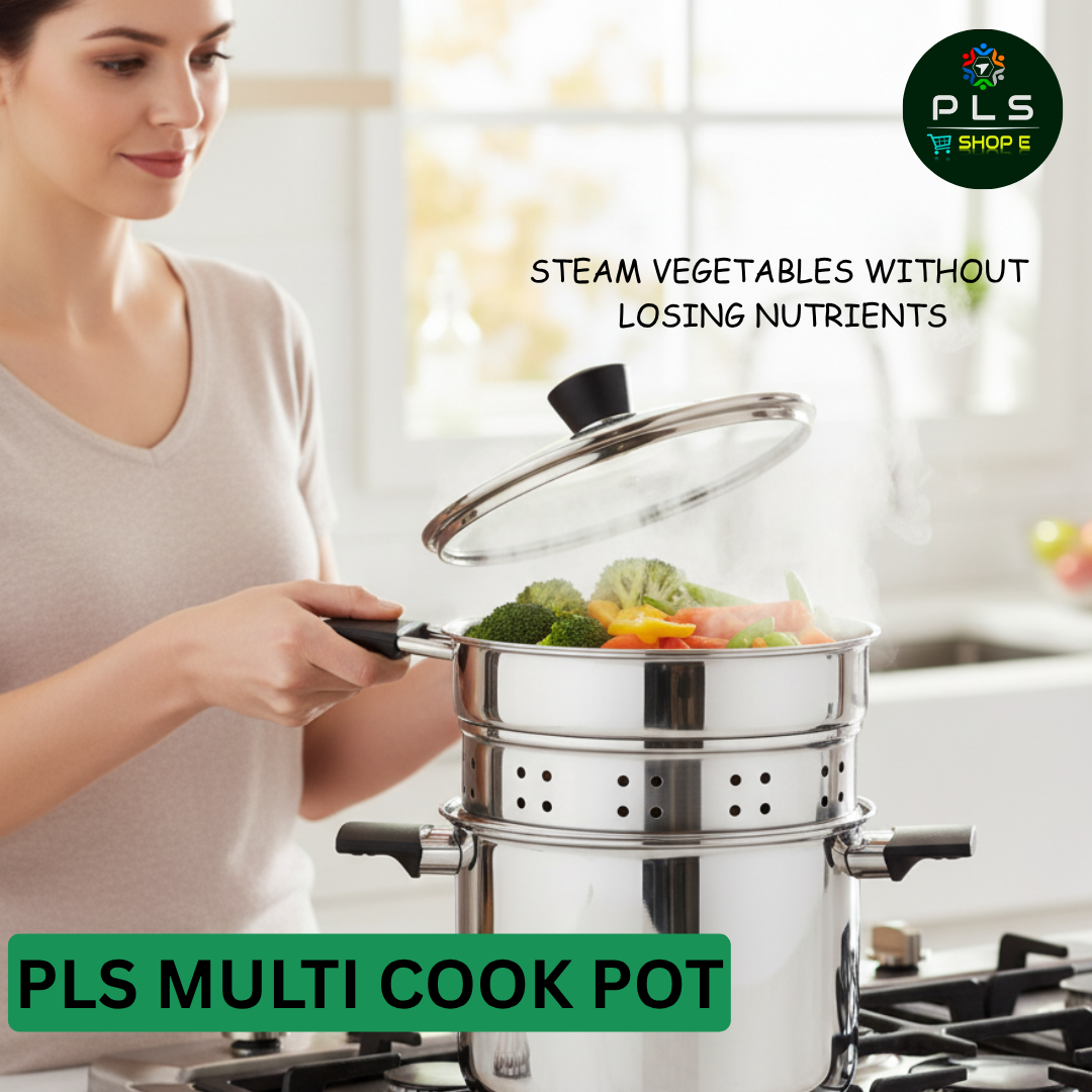 PLS Multi Cook Pot I All In One Stainless Steel Multi Cooker