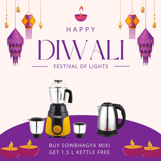 Sowbaghya Uniq Mixer grinder 500 Watts
