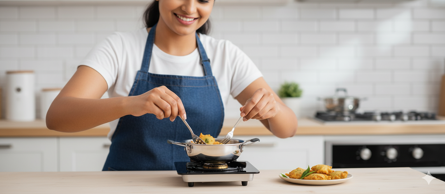 PLS Triply Miniature Series - Kadai /Fry Pan /Sauce Pan