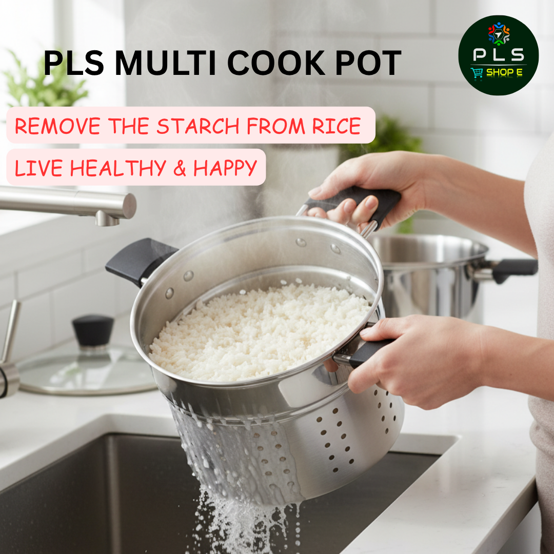 PLS Multi Cook Pot I All In One Stainless Steel Multi Cooker