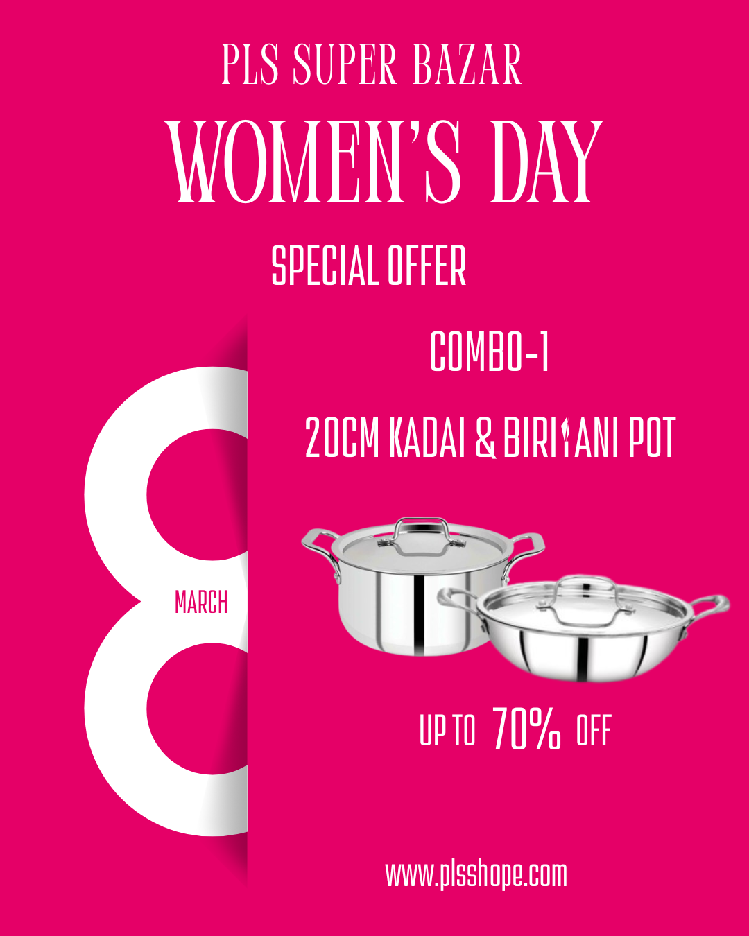 Triply Cookware Womens Day Offer