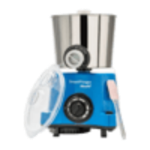 Smart Fingers Masala Plus Automatic Batter Discharge Wet Grinder 2L in blue, perfect for effortless batter-making.