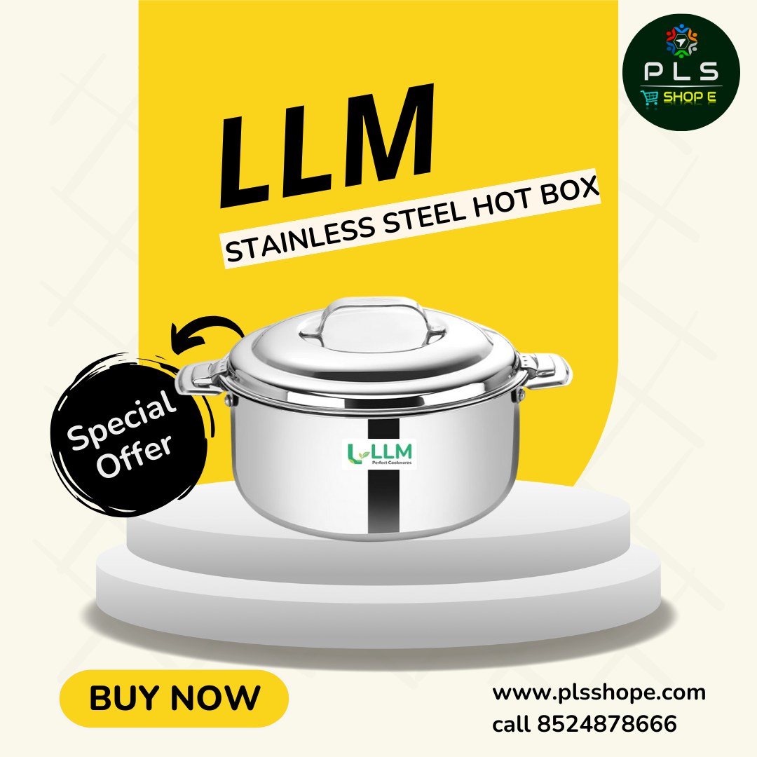 Buy LLM Hot Box Stainless Steel Casserole I Heat Retention, Leak Proof | Lowest Price Online