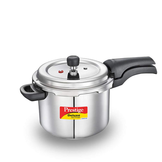 Prestige Delux Alpha Svachh Stainlesss Steel  Cooker 4L