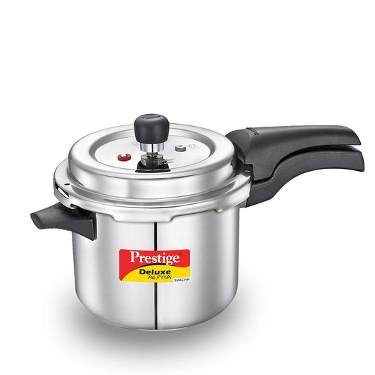 Prestige Delux Alpha Svachh Stainlesss Steel  Cooker 3.5L