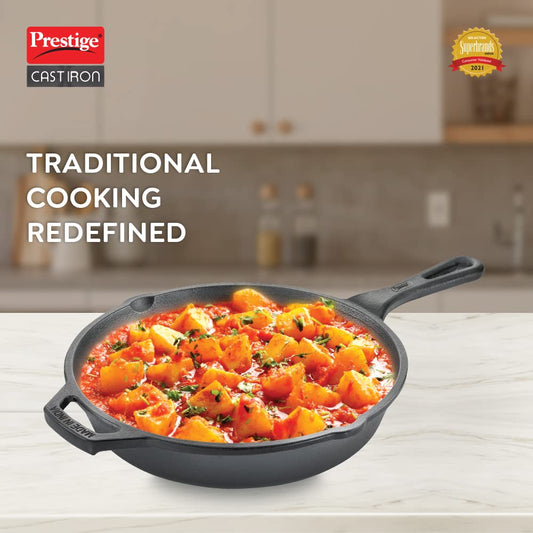 Prestige Cast Iron Fry Pan 25CM