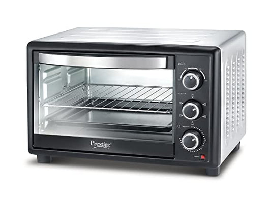 Prestige POTG 40 Litre Oven Toaster Griller with Convection Function | Black